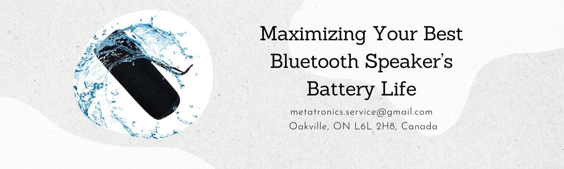 Maximizing Your Best Bluetooth Speaker’s Battery Life