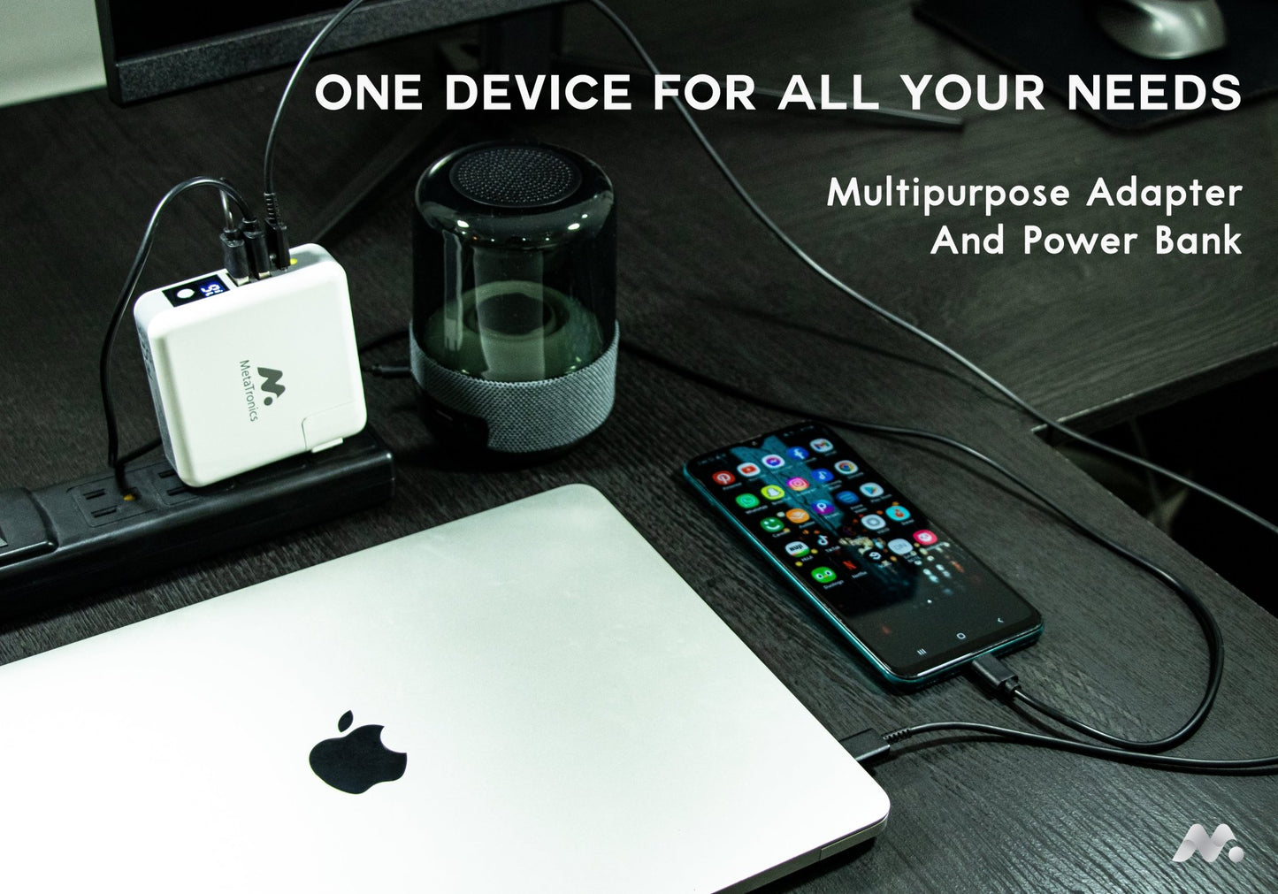 Omni 4in1 Travel Charger one device for all your need