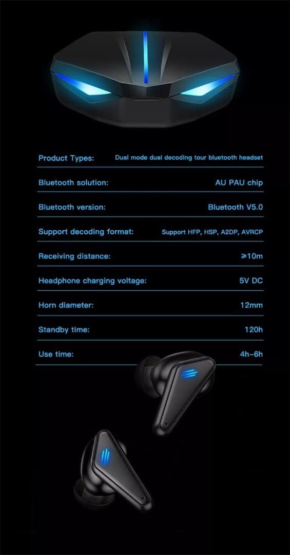 MetaTronics Premium Gaming Earbuds Description