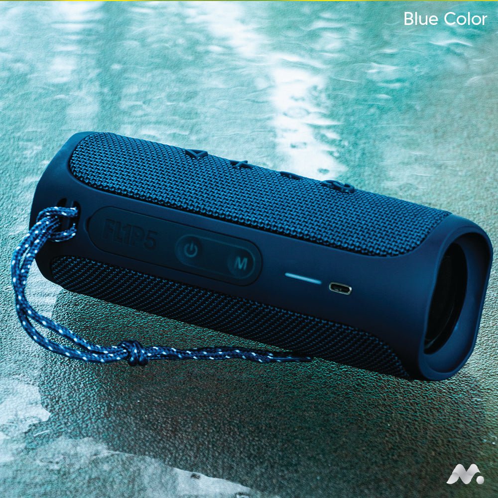 MetaTronics Blue Waterproof Bluetooth Speaker