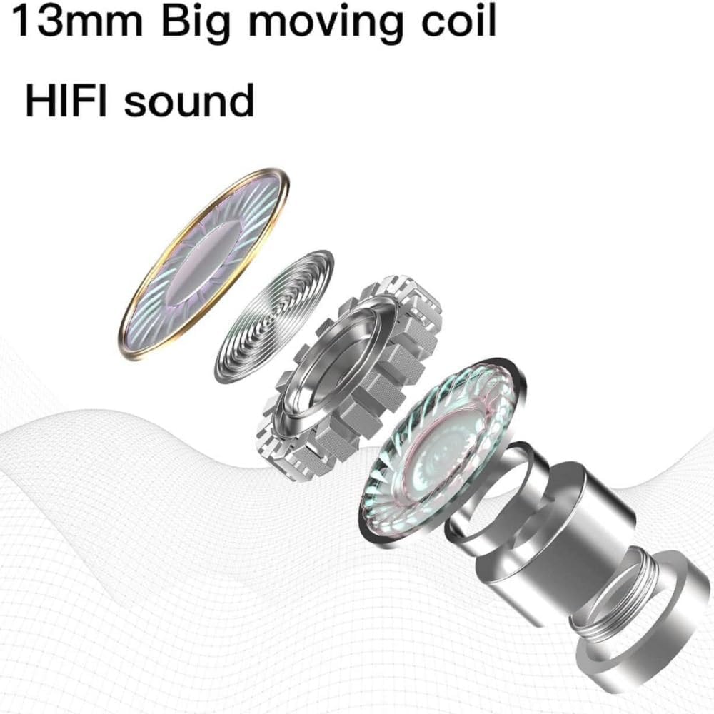 MetaTronics white Wireless Premium Bluetooth Earbuds Feature