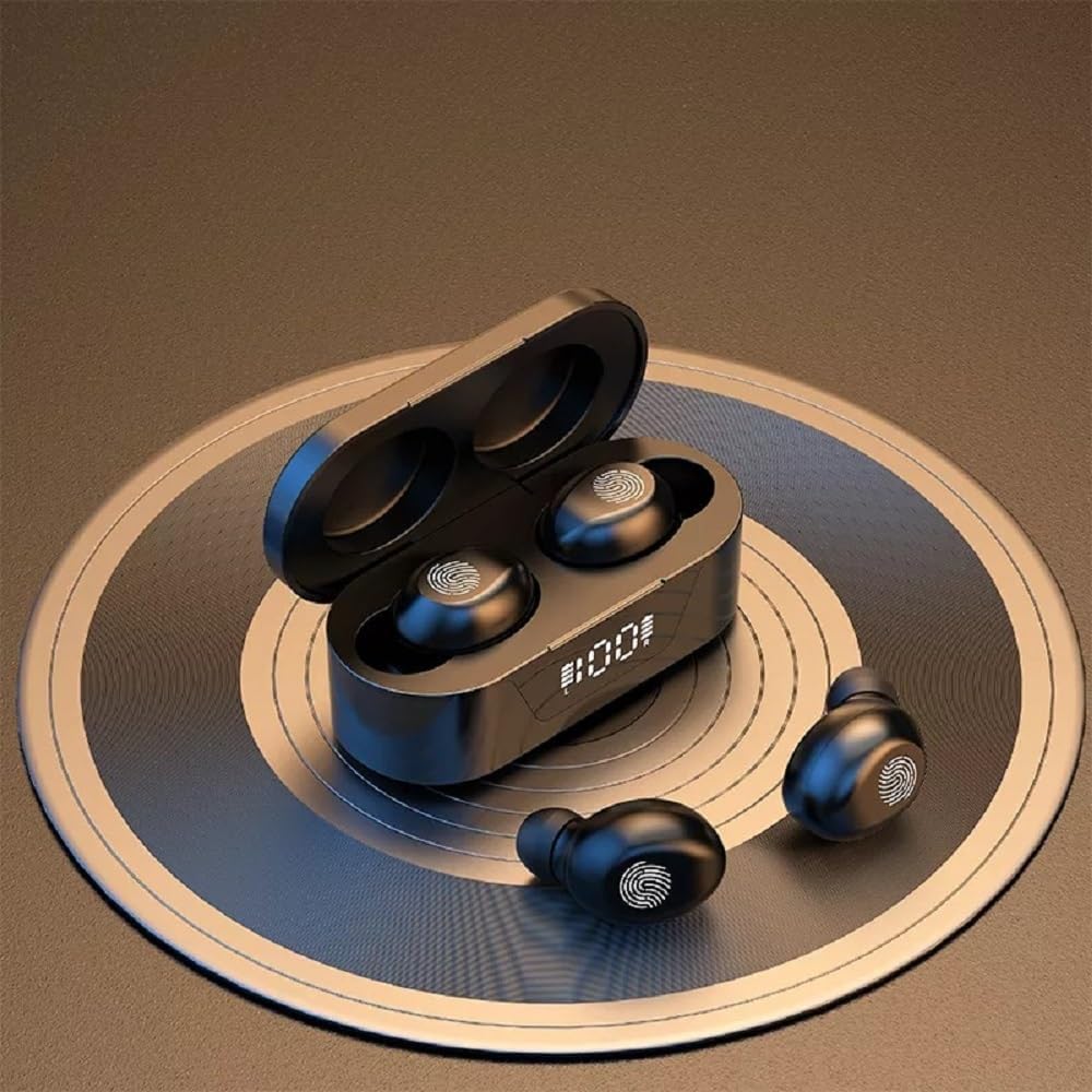 MetaTronics Wireless Premium Bluetooth Earbuds in black