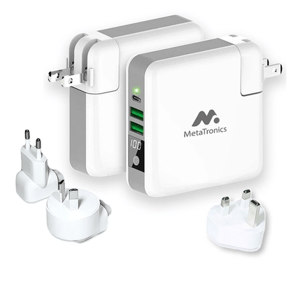 MetaTronics Omni 4in1 Travel Charger & Power Bank