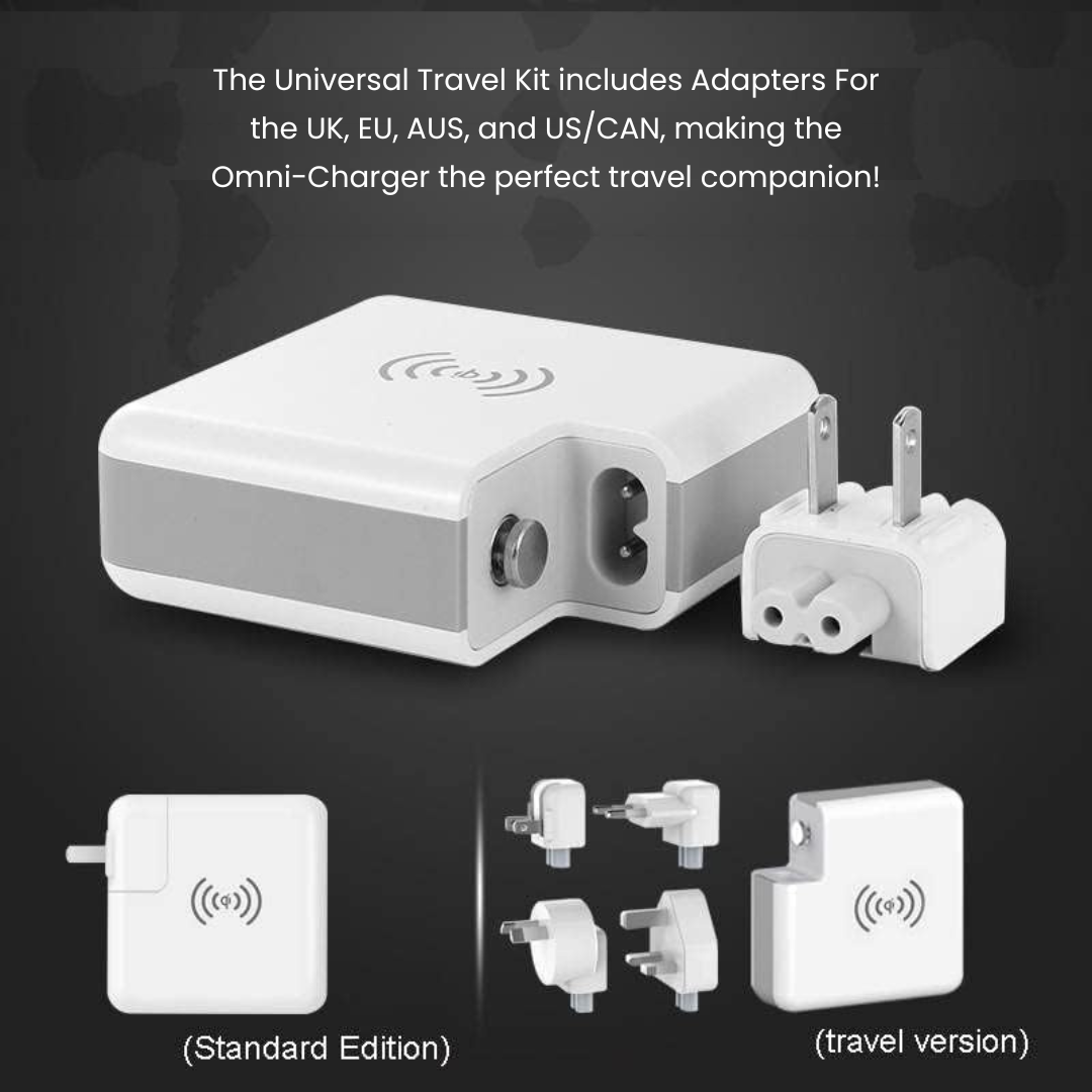 MetaTronics Omni 4in1 Travel Charger with two version 