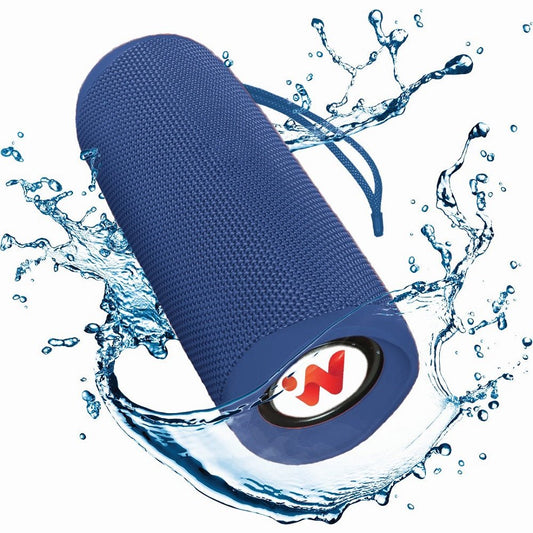 MetaTronics Blue Waterproof Bluetooth Speaker