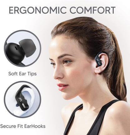 MetaTronics Wireless Bluetooth Earbuds with ergonomic comfort 