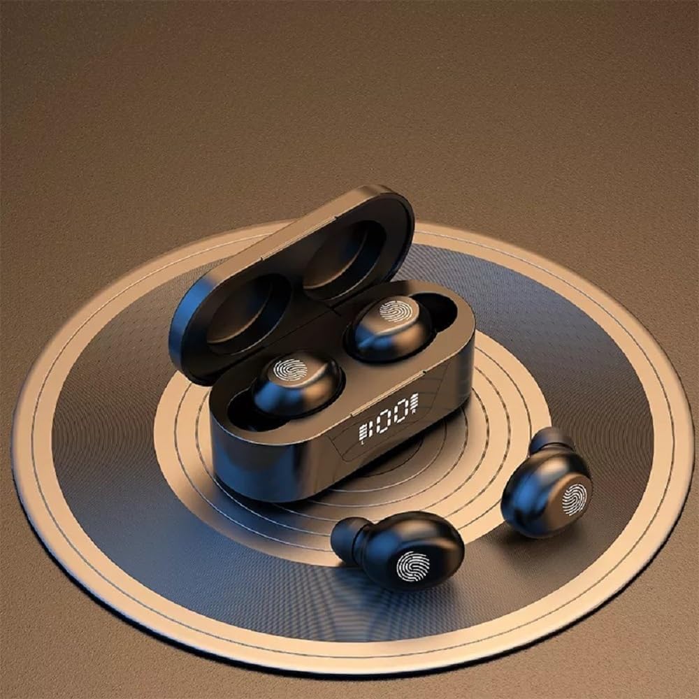 MetaTronics Wireless Premium Bluetooth Earbuds in black 